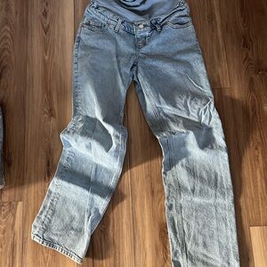 Mama Maternity H&M Women's Straight-Leg Jeans size small